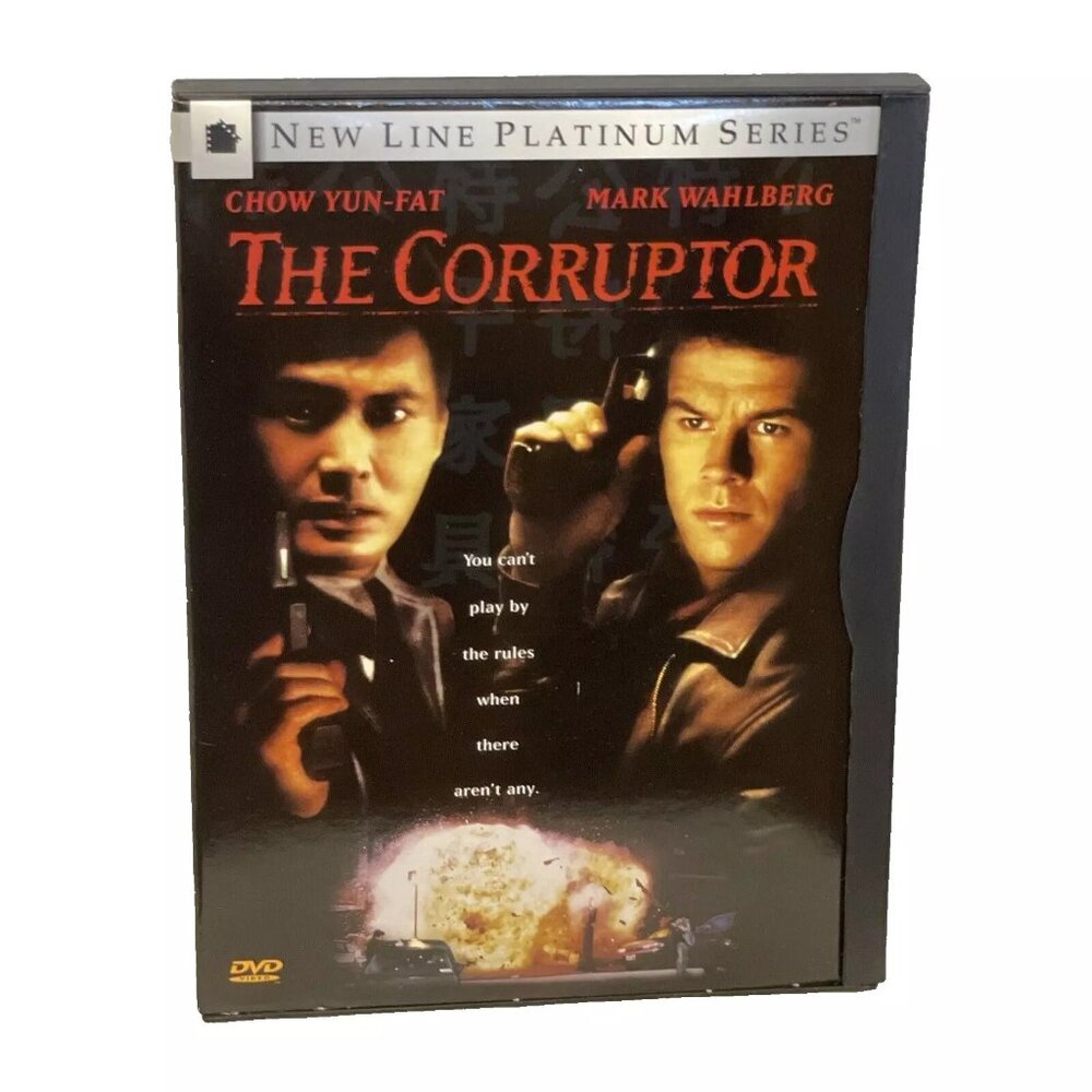 The Corruptor (DVD, 1999, Platinum Series) Widescreen VG Chow Yun-fat Mark Wahlb